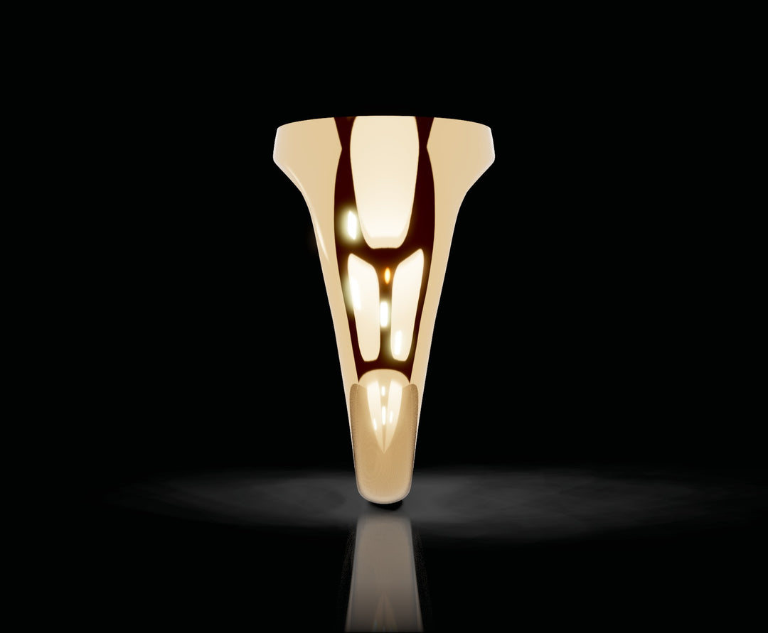 Signet Ring 10mm in 18ct Yellow Gold