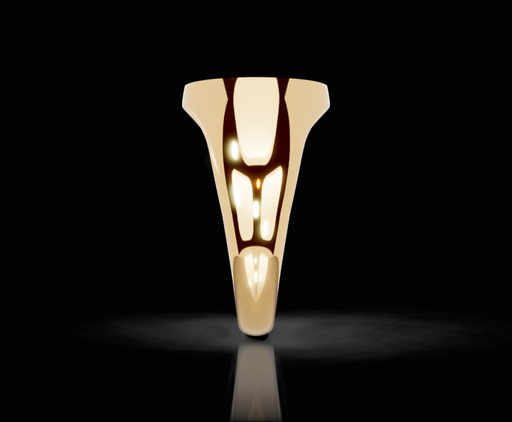 Signet Ring 10mm in 18ct Yellow Gold