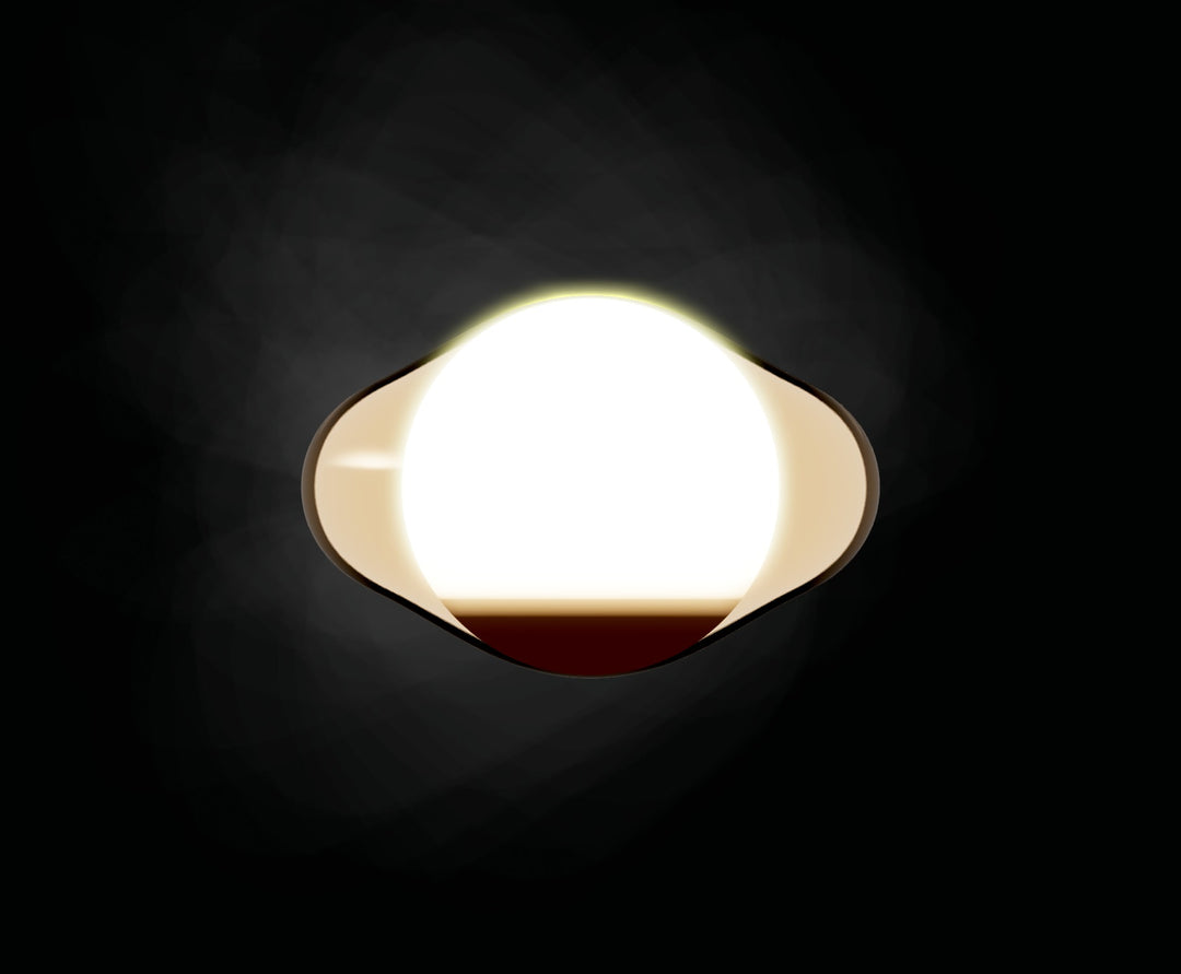 Signet Ring 10mm in 18ct Yellow Gold