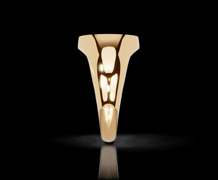 Signet Ring 10mm in 18ct Yellow Gold