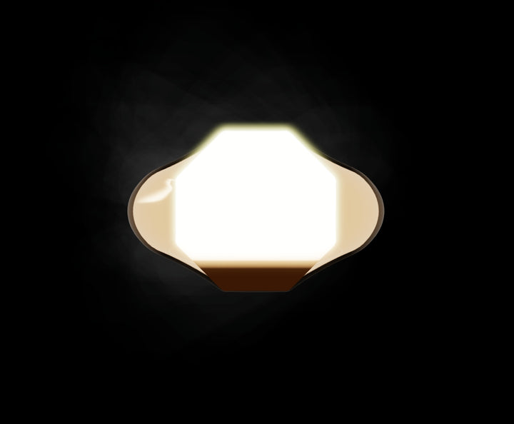 Signet Ring 10mm in 18ct Yellow Gold