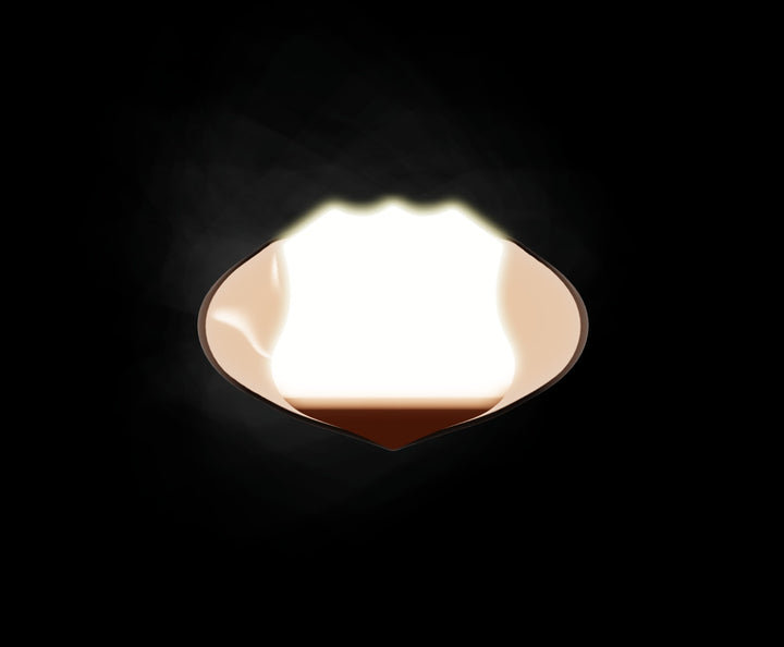 Signet Ring 10mm in 18ct Yellow Gold